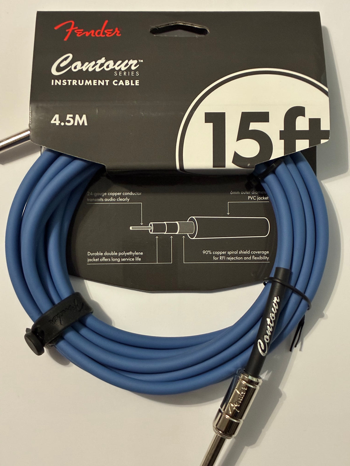 Fender Contour Instrumenttikaapeli LPB 4.5m