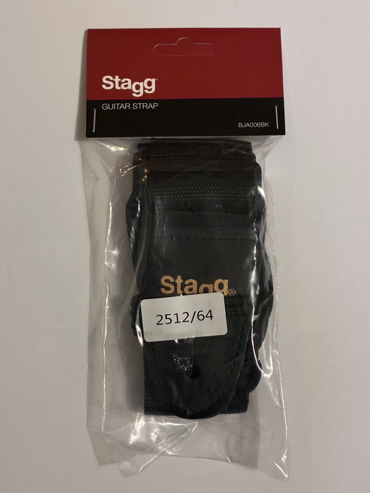 Stagg kitarahihna musta 2” (käyttämätön)
