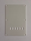 Tremolon takalevy / backplate (valkoinen)